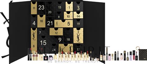 calendario dell avvento yves saint laurent